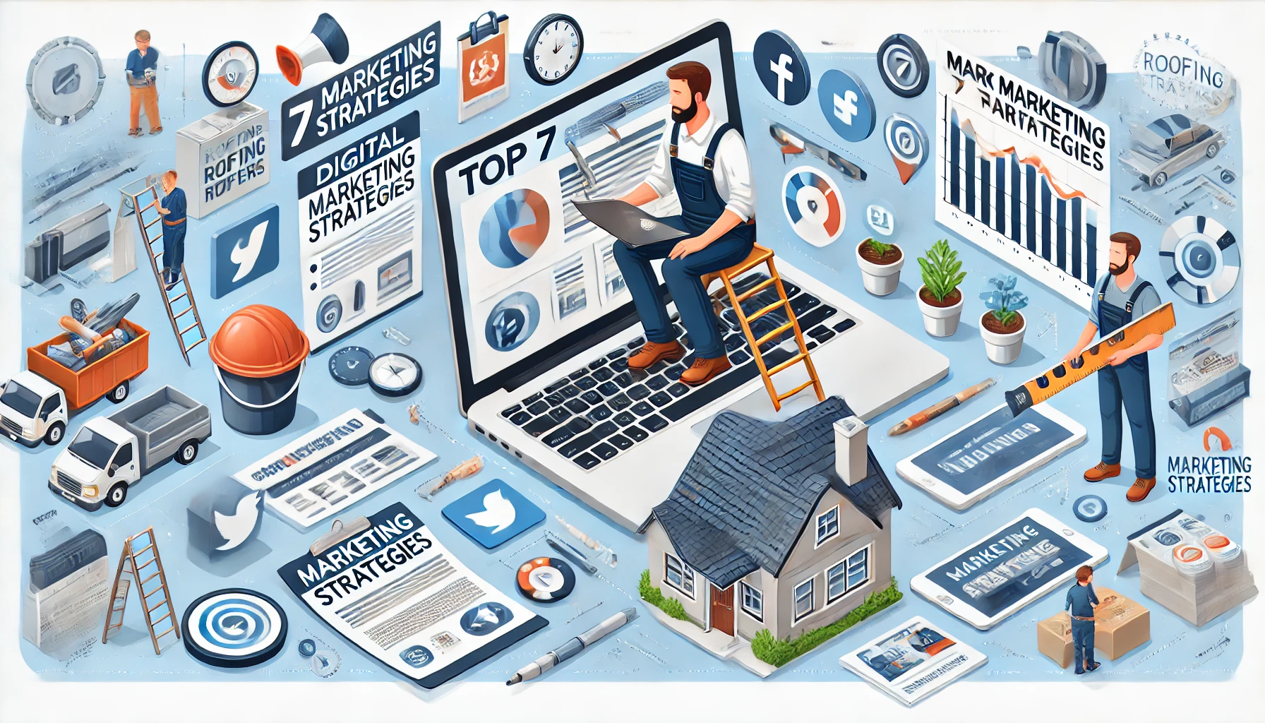 Top 7 Marketing Strategies for Roofers